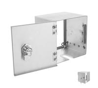 BETOOKY Boîte Prise Extérieure Étanche avec Serrure Antieffraction Coffret Électrique Mural Robuste pour Recharge de Voiture Électrique Protection Isolante et Espace de Rangement Multiple