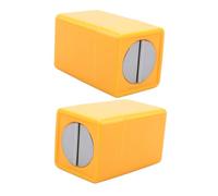 BETOOKY Boîtes de Rangement Compactes pour Lames Usagées, Lot de 2 2,68 X 1,69 X 1,69 Pouces Conteneurs de Sécurité pour Lames Rouillées la Maison Magasin