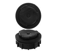 BETOOKY Bouchon D'évacuation Étanche pour Vidange Facile en Plastique Lot de 2, Conception Résistante aux Intempéries et Anti-fuite pour Poubelle 660l Extérieur