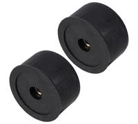 BETOOKY Bouchons pour Poteaux d'arbre à Chat 2pcs en Matériaux Solide pour Réparation et Remplacement DIY de Griffoirs pour Chats Design Multifonctionnel Noir