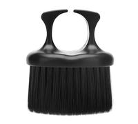 BETOOKY Brosse à Barbe Petite et Compacte Noire Brosse de Soin pour Hommes à Poils Doux de Nettoyage des Cheveux Effilochés Outil de Coiffure Pratique pour Entretien Barbe et Moustache