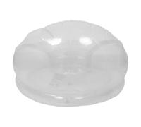 BETOOKY Canapé Gonflable Transparent en PVC pour Garçon et Filles Support Confortable et Design Transparent, Chaise pour Chambre ou Fête, Surface Lisse et Claire