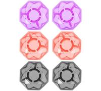 BETOOKY Capuchons de Clou Design Simple et Élégant 6pcs en Plastique Robustes Installation Facile pour Pédale D'effet Guitare Électrique pour Footswitch Adaptés à Toutes Occasions