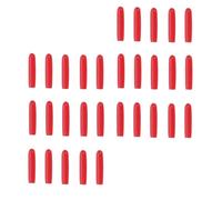 BETOOKY Capuchons en Silicone Rouges pour Pinces à Cils, 100 Pièces, Protection Antidérapante, Protège les Pinces Mains pour Extensions de Cils