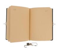 BETOOKY Carnet de Notes avec Cadenas, Journal Intime 365 Jours en Papier | Suivi des Dates, pour Idées et Notes, Voyages, Écriture Quotidienne, École, Carnet Intime Style Aléatoire
