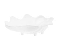BETOOKY Ceramic Shell Serving Plate Plateau à Fruits et Snacks Design pour Maison Restaurant ou Événements Décoratifs et Pratiques