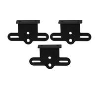 BETOOKY Clip de Fixation Arrière pour Réflecteur de Vélo en Alliage D'aluminium, 3 Pièces, Design Minimaliste, pour Sécurité Nocturne et Usage Polyvalent en VTT