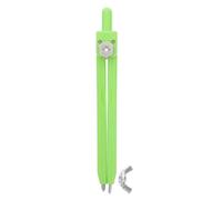 BETOOKY Compas de Dessin en Plastique Vert pour Utilisateurs Aveugles Design Convivial et Haute Précision, Outil pour Tracer des Formes Rondes en Milieu Scolaire