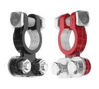 BETOOKY Connecteur de Borne de Batterie de Voiture en Alliage D'aluminium Mécanisme de Fixation Sécurisé et Installation Facile pour Usage Automobile