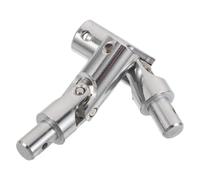 BETOOKY Coupleur à Joint à Manivelle pour Volet Roulant, Alliage D'aluminium Argenté, Conception Rotative, Stabilité Renforcée pour Garages et Balcons