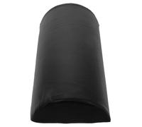 BETOOKY Coussin de Massage Demi-cylindrique en Mousse à Mémoire de Forme pour Salon et Spa, Support Confortable pour Pieds Revêtement PU Noir, Accessoire Essentiel pour Kinésithérapeutes