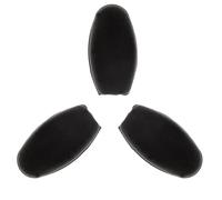 BETOOKY Coussinets de Protection Facile à Installer pour Clavier Latéral de Saxophone en Caoutchouc Noir Lot de 3 Pièces pour Accessoires D'instrument de Musique