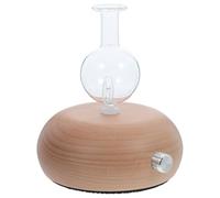 BETOOKY Diffuseur D'huile Essentielle avec Atomiseur Automatique en Bois et Verre Puissance 6w, Améliore la Qualité de L'air Plusieurs Styles pour Bibliothèque ou Bureau Plusieurs Styles