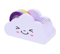 BETOOKY Distributeur de Ruban Adhésif Mignon de Nuage avec Rouleau de Ruban Multicolore, Facile à Utiliser, pour Projets DIY et Salles de Classe