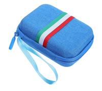 BETOOKY Étui de Transport pour Glucomètre Portable Bleu Compact et Rembourré Protection Anti-Chocs pour Appareil de Mesure Glycémie Pochette Polyvalente Voyage et Maison