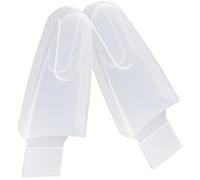BETOOKY Étui pour Ciseaux de Taille en Plastique Blanc 8 Pouces
