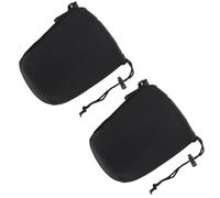 BETOOKY Étui Souple en Néoprène Isolation Thermique, Design Élastique Ajustable, 2 Pièces Crochets pour Ceinture pour Objectif D'appareil Photo Reflex Numérique