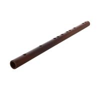 BETOOKY Flûte Courte en Bambou Tonalité de Fa pour Adulte Débutant, Petit Instrument à Vent en Bois Naturel, Flûte Pan Traditionnelle Chinoise, Instrument de Musique Unique et Portable