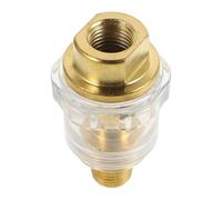 BETOOKY Graisseur en Laiton et Plastique Lubrification Automatique Mini de 1/4 Pouce pour Prolonger la Durée de Vie des Outils D'outils Pneumatiques