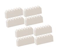 BETOOKY Houppettes à Poudre Jetables Application Précise en Latex Synthétique Blanc Accessoires Élégants et Minimalistes 100 Pièces pour Maquillage Femme pour Poudre de Riz et Fond