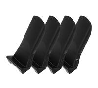 BETOOKY Inserts de Serrage Protection Mâchoires en Plastique Noir Lot de 4 Sécurisant Montage Pneus, Outil Portable pour Démonte-pneus Voiture pour Réparation Roue