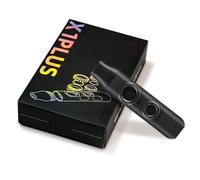 BETOOKY Kazoo Noir à Double Trou avec Embout de Rechange et Membrane Supplémentaire, Instrument de Musique Portable pour Garçon et Filles et Adultes, Lanière Incluse, pour Fêtes