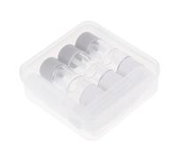 BETOOKY Kit de 3 Pièces Boîte à Lentilles de Contact en Plastique avec Bouteille Solution et Pince, Petit, Léger, Protège Lentilles pour Travail et Cours