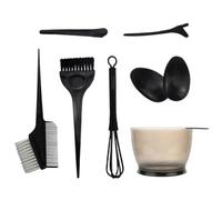 BETOOKY Kit de Teinture Professionnel 8 Pièces Pinceaux, Bol, Pinces à Cheveux, Cape de Protection pour Coloration Cheveux Maison et Salon Usage Féminin