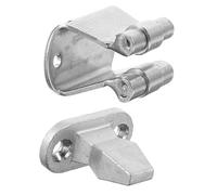 BETOOKY Loquet de Porte Robuste en Acier Inoxydable Poli, Cale-Porte Marin Élégant pour Bateau et Yacht, Fixation Sécurisée Espacement de Trou 20-25 Mm