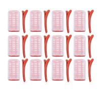 BETOOKY Lot de 12 Bigoudis Auto-agrippants pour Frange et Racines, Pinces à Friser sans Chaleur, Accessoire Coiffure Cheveux Femme, Outil Coiffant pour Boucles Souples et Volume