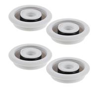 BETOOKY Lot de 4 joints de rechange pour brosse à dents électrique - Joints d'étanchéité en silicone, pièces de rechange anti-fuite, compatibles avec le kit d'accessoires pour manche 19 mm