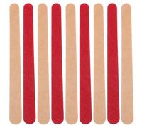BETOOKY Lot de 40 Bâtonnets pour Polir en Papier Abrasif Rouge, Outils de Ponçage Faciles à Utiliser pour Bois et Plastique, pour Modélisme et Création D’artisanat Délicat