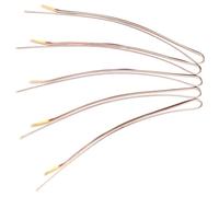 BETOOKY Lot de 5 Pinces à Cheveux en Alliage Marron, Épingles à Cheveux Simples et Élégantes de Bec de Canard, Légères et Confortables pour Femmes et Filles