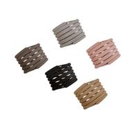 BETOOKY Lot de 5 Serrage-têtes Invisibles Pliables en Plastique, Créatifs et Adaptés aux Cheveux Raides, Confortables pour Hommes et Femmes Lors Sport et Football