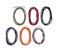 BETOOKY Lot de 6 Sangles Élastiques en Nylon Colorées pour Carnets de Voyage, Fixation Ajustable et Résistante, Accessoires Pratiques pour Cahiers, Journaux et Scrapbooking,