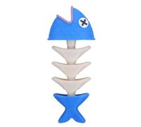 BETOOKY Mangeoire Suspendue pour Oiseaux D'arête de Poisson en Pla, Portable Structure Creuse et Crochet, pour Moineaux et Oiseaux Chanteurs Branches ou Balcons