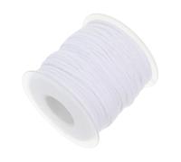 BETOOKY Mèche Bougie en Coton Ronde DIY et Bougies D’Ambiance de Bureau Allumage Fluide Mèche de Coton pour Bougie, Blanche Flamme Stable pour Cire de Coco et Paraffine