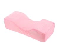 BETOOKY Oreiller Coussin de Massage pour Extensions de de U Mousse à Mémoire Stable et Protège la Peau Visage Rose Confortable pour Salons de