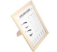BETOOKY Panneau D'affichage Élégant en Bois pour Types de Faux Cils Design de Bureau, pour Salon de Beauté ou Chambre D'esthéticienne