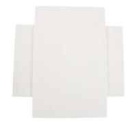 BETOOKY Panneau en Fibre Céramique Haute Température 2pcs, Isolant Thermique Résistant la Corrosion pour Four à Pizza et Poêle à Bois, Matériau Blanc Solide