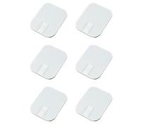 BETOOKY Patchs Électrodes Carrés Adhérence en Silicone et Hydrogel Auto-adhésifs 6pcs 4,5x6cm pour Thérapie Physique et Massage