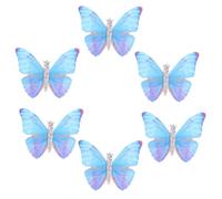 BETOOKY Pinces à Cheveux en Forme de Symbole en Acier Inoxydable Lot de 6 Design Créatif, Ne Cassent Pas et Ne Blessent Pas Cheveux pour Femmes et Filles pour Toutes Fêtes
