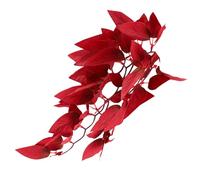 BETOOKY Plante Aquarium Artificielle Réaliste en Résine Rouge, Décoration Solide et Non Toxique pour Aquarium D’Eau Douce et Salée, Accessoire Aquariophilie pour Terrarium et Bassin,