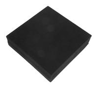 BETOOKY Plaque Insonorisante Mousse 3 Couches 20X20X53 CM Noire pour Isolation Phonique Support Caisson de Basses Studio Rembourrage Acoustique Anti-Vibration pour Environnement