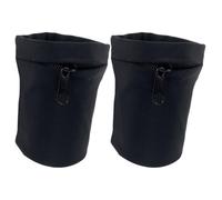 BETOOKY Pochette pour Téléphone Portable Pochette de Rangement Pratique Bras en Fibre de Polyester Respirante et Élastique Lot de 2 Pièces Noires pour Sport et Course