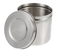 BETOOKY Pot à Onguent en Acier Inoxydable 304 Épais 8 Cm, Bocal de Rangement Hermétique pour Coton, Pommade et Compresses, Récipient Médical Résistant la Corrosion, Usage Professionnel