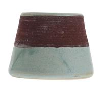 BETOOKY Pot d'Allumettes en Céramique Vintage Multifonction Support de Rangement Petit Format pour Cheminée et Décoration Intérieure Récipient Lavable avec Surface d'Allumage Intégrée