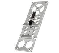 BETOOKY Rail de Scie Circulaire 260mm en Acier Inoxydable Argenté, Guide D'angle Droit Stable et Pratique pour Projets de Menuiserie à Domicile