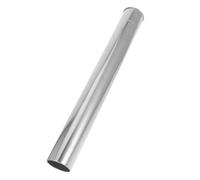 BETOOKY Rallonge de Tuyau de Cheminée en Acier Inoxydable 60 CM X 60 MM Conduit Isolé pour Poêle à Bois Accessoires de Surélévation pour Chaudière Chauffage Extérieur
