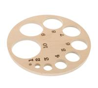 BETOOKY Roue de Position Fœtale en Bois Planche de Dilatation Cervicale pour Formation Médicale Modèle Anatomique Pédagogique Creux Outil D’Apprentissage pour Sage-Femmes et Étudiants